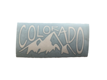 Load image into Gallery viewer, Colorado Mountain Car Sticker - White