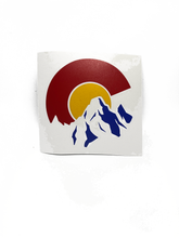 Load image into Gallery viewer, Colorado flag logo sticker