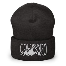 Load image into Gallery viewer, Colorado Mountains Winter Beanie