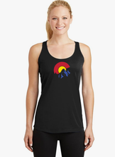 Load image into Gallery viewer, SPORT-TEK Ladies Posicharge Competitor Racerback Tank with Colorado Design