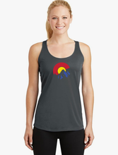 Load image into Gallery viewer, SPORT-TEK Ladies Posicharge Competitor Racerback Tank with Colorado Design