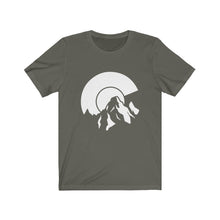 Load image into Gallery viewer, Colorado C Flag Mountain T-Shirt
