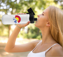 Load image into Gallery viewer, Colorado Stainless Steel Personalized 22 oz Water Bottle