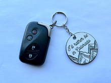 Load image into Gallery viewer, I'd Rather be in Colorado Mountain Keychain