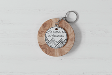 Load image into Gallery viewer, I'd Rather be in Colorado Mountain Keychain