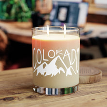 Load image into Gallery viewer, Colorado Mountain Graphic Scented Candle