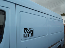 Load image into Gallery viewer, Van Life Camper Van Sticker Decal