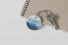 Load image into Gallery viewer, Colorado Mountain Silhouette Keychain