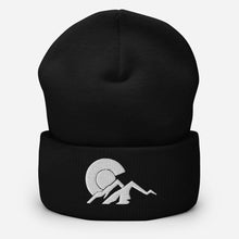 Load image into Gallery viewer, Colorado Cuffed Beanie with White Embroidered Design