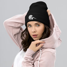 Load image into Gallery viewer, Colorado Cuffed Beanie with White Embroidered Design