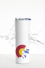 Load image into Gallery viewer, Colorado 20 oz Skinny Tumbler with Straw