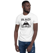 Load image into Gallery viewer, Rad Dad Mountain Fathers Day Short-Sleeve Unisex T-Shirt