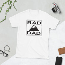 Load image into Gallery viewer, Rad Dad Mountain Fathers Day Short-Sleeve Unisex T-Shirt
