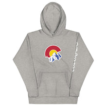 Load image into Gallery viewer, Colorado Mountains Hoodie with Sleeve Colorado