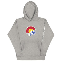 Load image into Gallery viewer, Colorado Mountains Hoodie with Sleeve Colorado