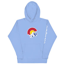 Load image into Gallery viewer, Colorado Mountains Hoodie with Sleeve Colorado