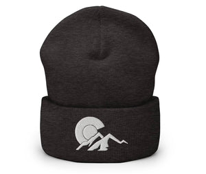 Colorado Cuffed Beanie with White Embroidered Design