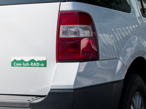 Colorado Bumper Sticker