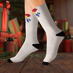 Colorado Logo Flag C Socks