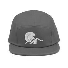 Load image into Gallery viewer, Five Panel Cap with White Colorado C over Mountains
