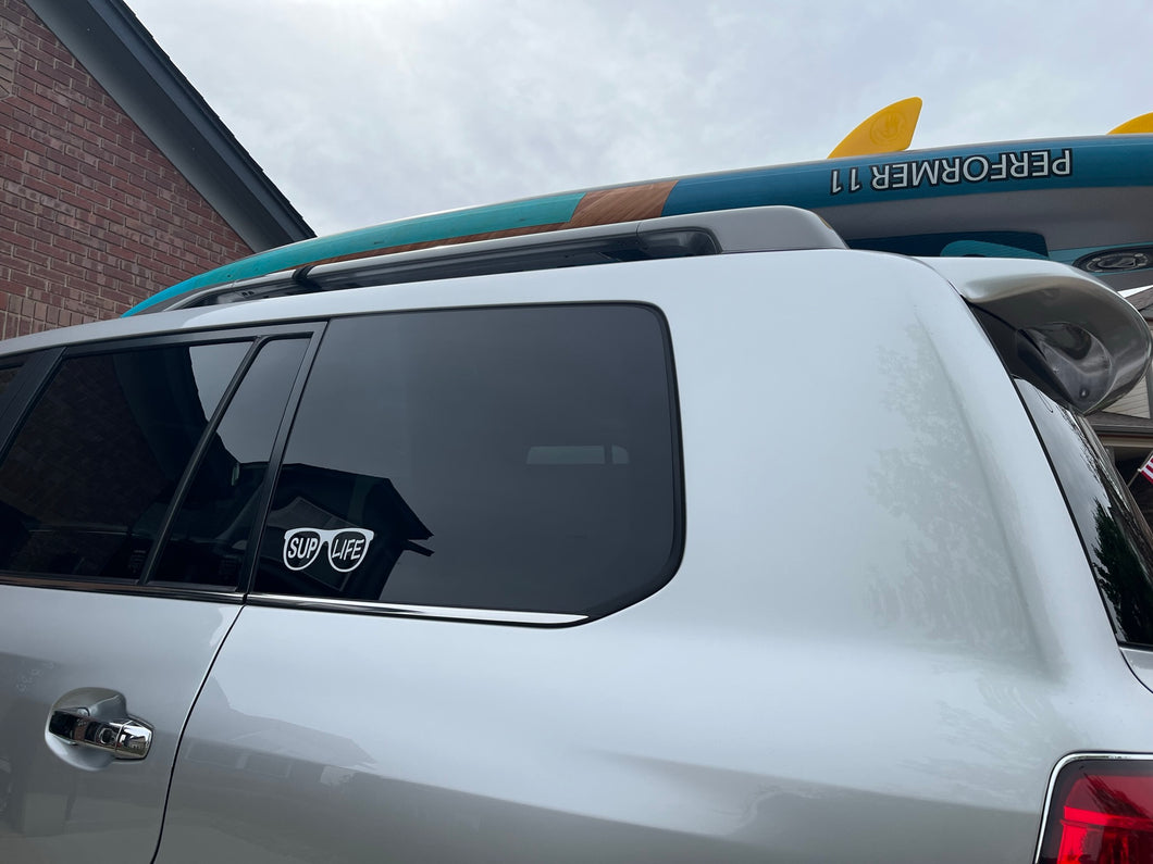 SUP Life with Glasses Vinyl Sticker