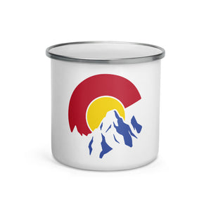 Colorado Enamel Mug