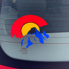 Load image into Gallery viewer, Colorado flag logo sticker
