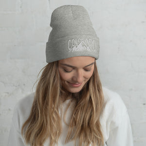Colorado Mountains Winter Beanie