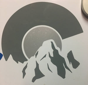 Colorado flag logo sticker