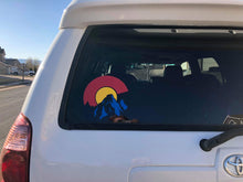 Load image into Gallery viewer, Colorado flag logo sticker
