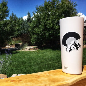 Colorado flag logo sticker printed 3"