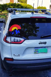 Colorado flag logo sticker