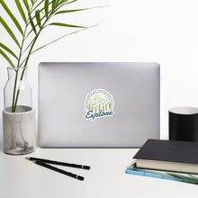 Load image into Gallery viewer, The Mountains are Calling and I Must Go Explore Bubble-free stickers
