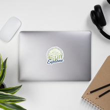Load image into Gallery viewer, The Mountains are Calling and I Must Go Explore Bubble-free stickers
