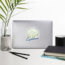 Load image into Gallery viewer, The Mountains are Calling and I Must Go Explore Bubble-free stickers
