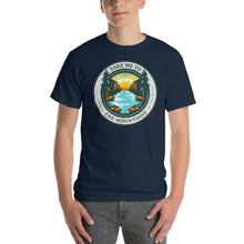 Load image into Gallery viewer, Take Me to the Mountains, Men&#39;s Short Sleeve Distressed Graphic T-Shirt
