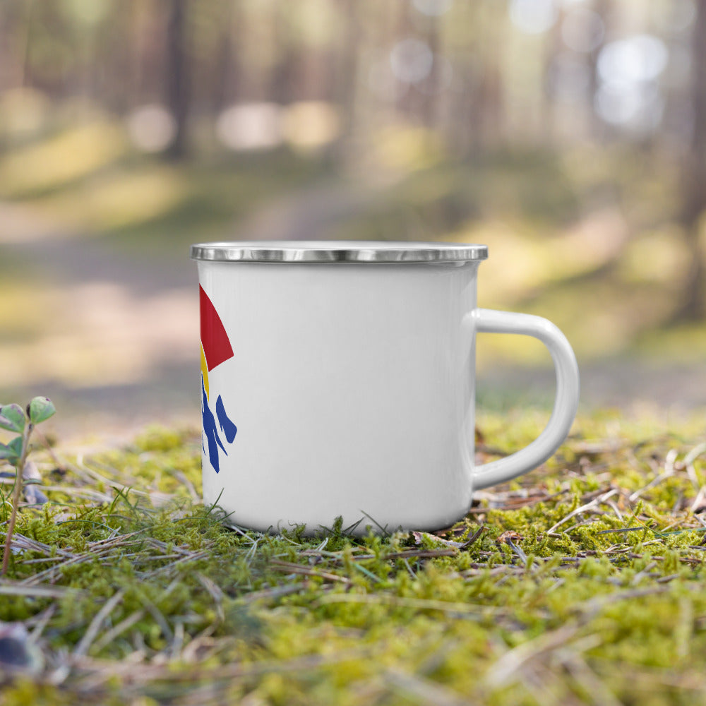 Colorado Enamel Mug