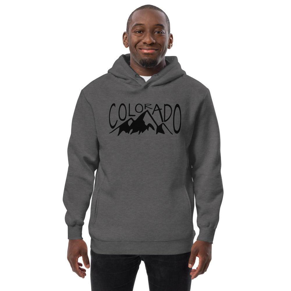 Colorado Mountains Winter Hoodie