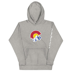 Colorado Mountains Hoodie with Sleeve Colorado
