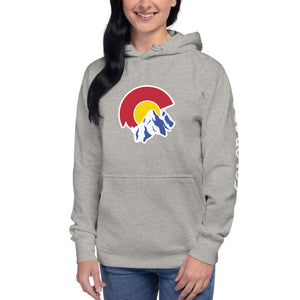 Colorado Mountains Hoodie with Sleeve Colorado