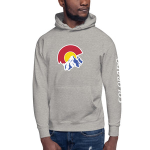 Colorado Mountains Hoodie with Sleeve Colorado