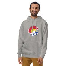 Load image into Gallery viewer, Colorado Mountains Hoodie with Sleeve Colorado
