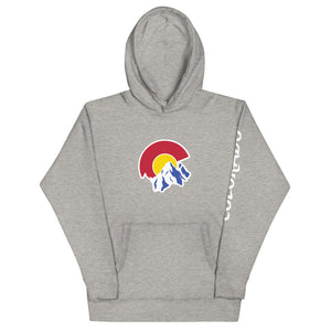 Colorado Mountains Hoodie with Sleeve Colorado