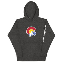 Load image into Gallery viewer, Colorado Mountains Hoodie with Sleeve Colorado
