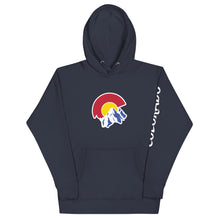 Load image into Gallery viewer, Colorado Mountains Hoodie with Sleeve Colorado
