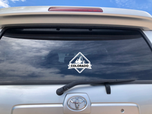 Load image into Gallery viewer, White Colorado Diamond Badge Sticker
