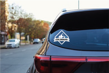 Load image into Gallery viewer, White Colorado Diamond Badge Sticker
