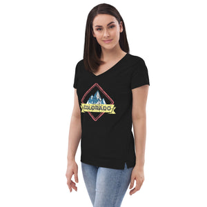 Women’s Colorado Distressed V-neck T-shirt